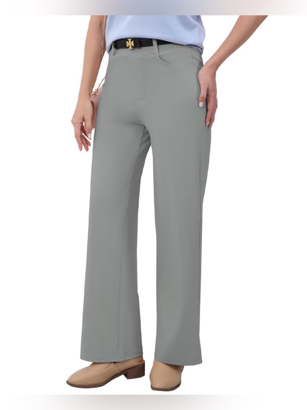 Women’s Grey Dress Pants Med NWT - Picture 9 of 9